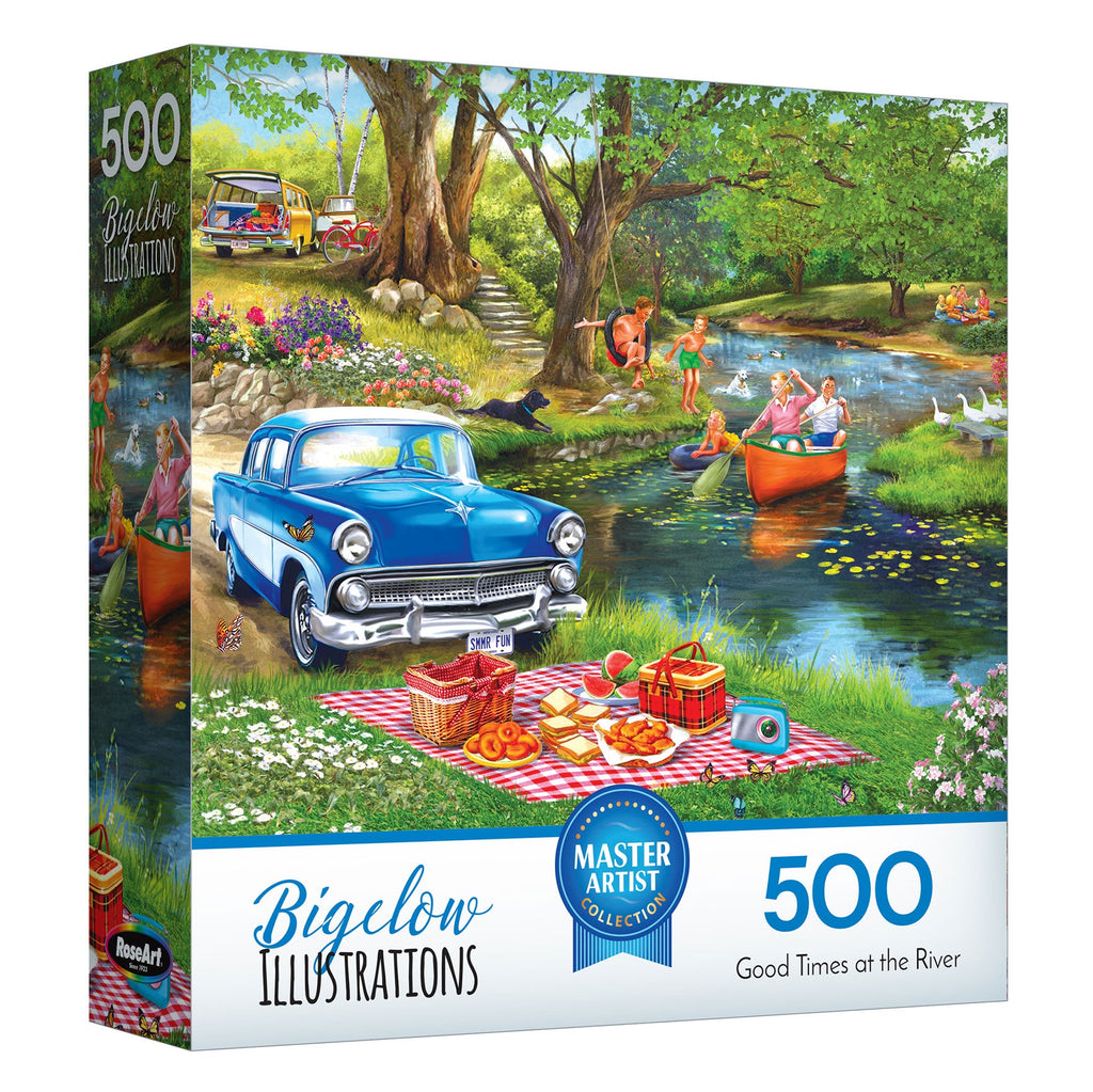 Good Times at the River Jigsaw Puzzle