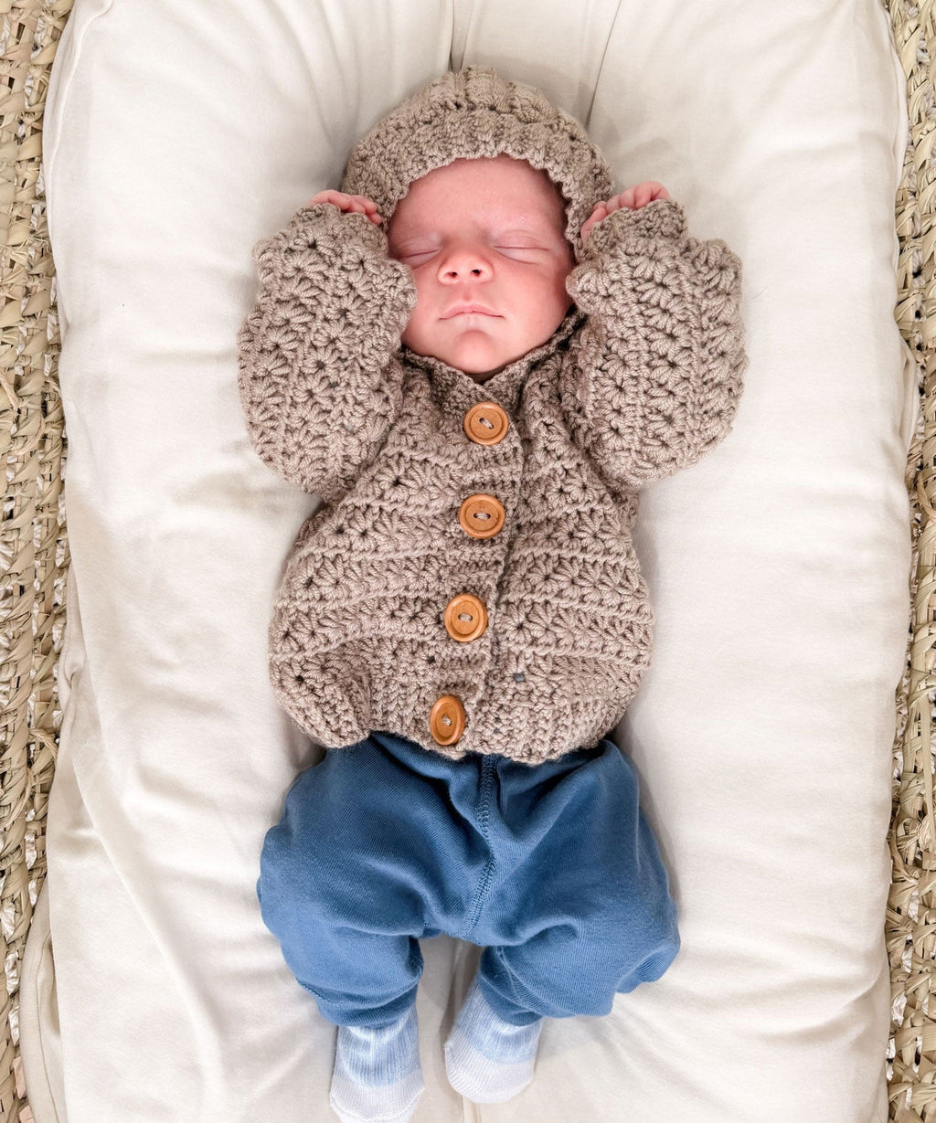 Mini Star Stitch Cardigan