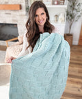 Seabreeze Basketweave Blanket