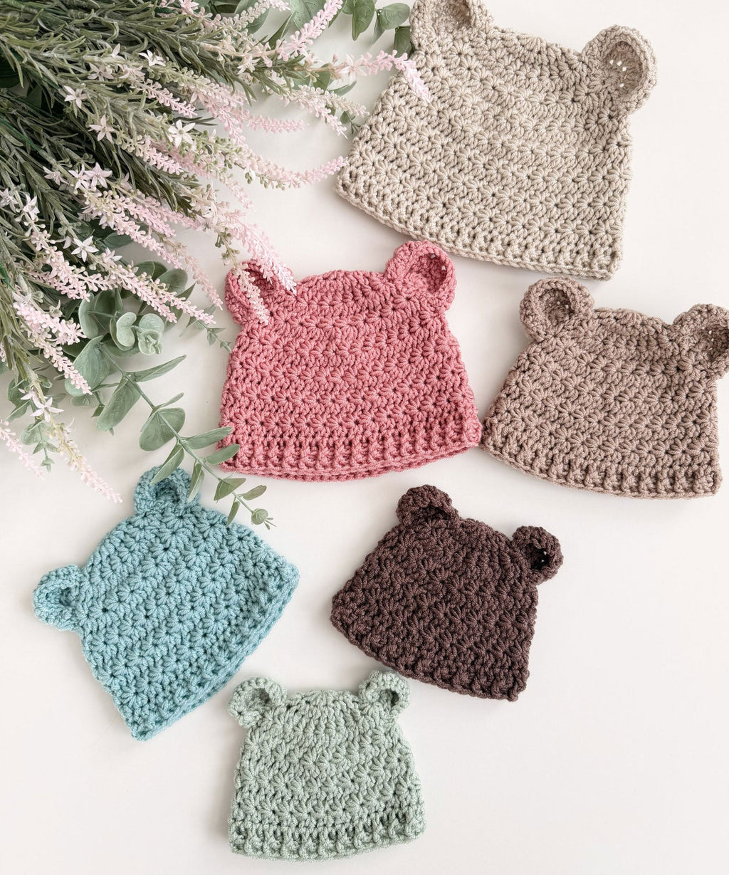 Star Stitch Baby Bear Hat