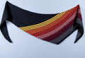 Striped Asymetrical Shawl Pattern