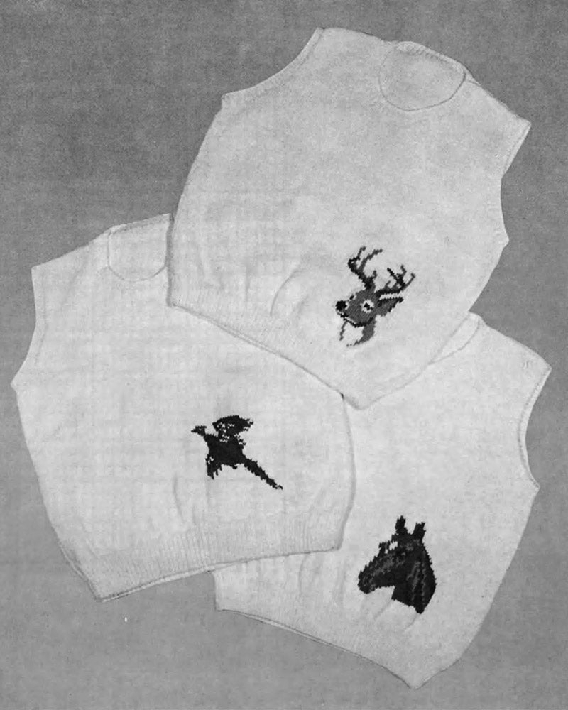 Horsehead Vest Pullover Pattern
