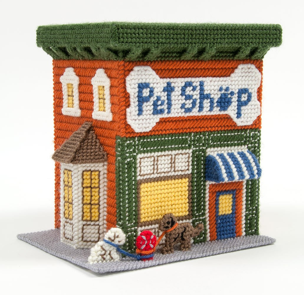 Plastic Canvas Village
