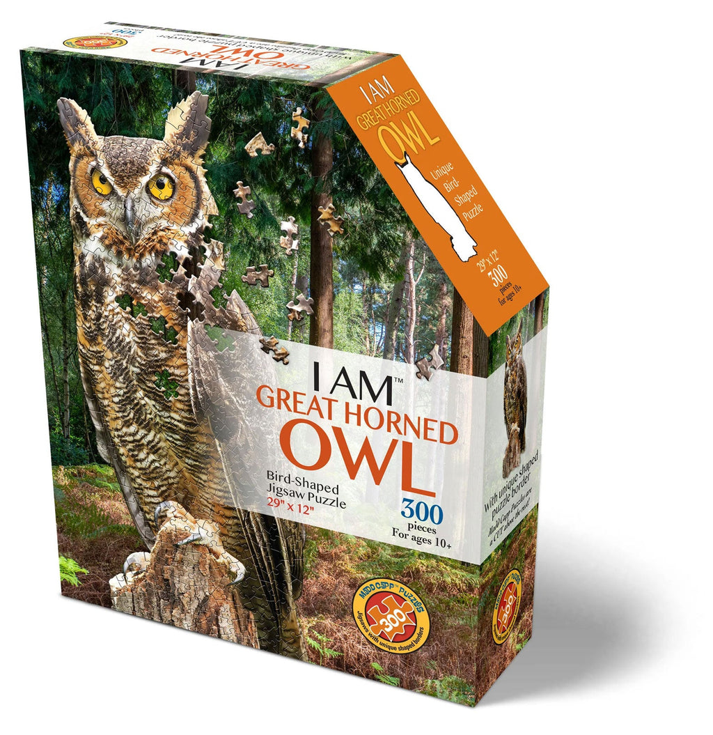 I Am Great Horned Owl Jigsaw Puzzle