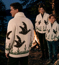 Men's or Ladies' Wild Duck Cardigan Pattern