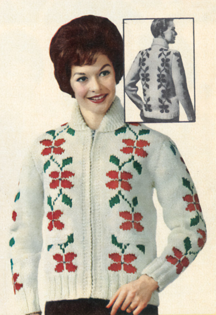 Ramblin' Rose Cardigan Pattern