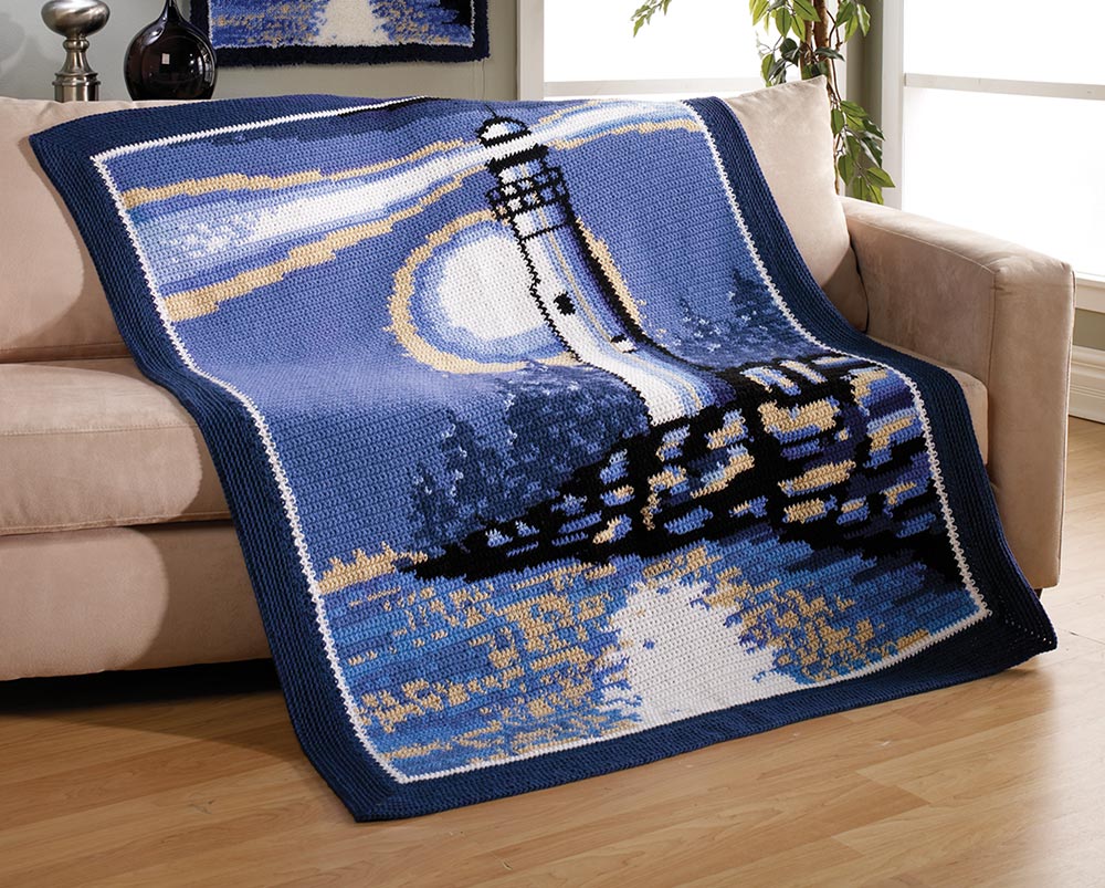 Beacon of Hope Afghan Pattern
