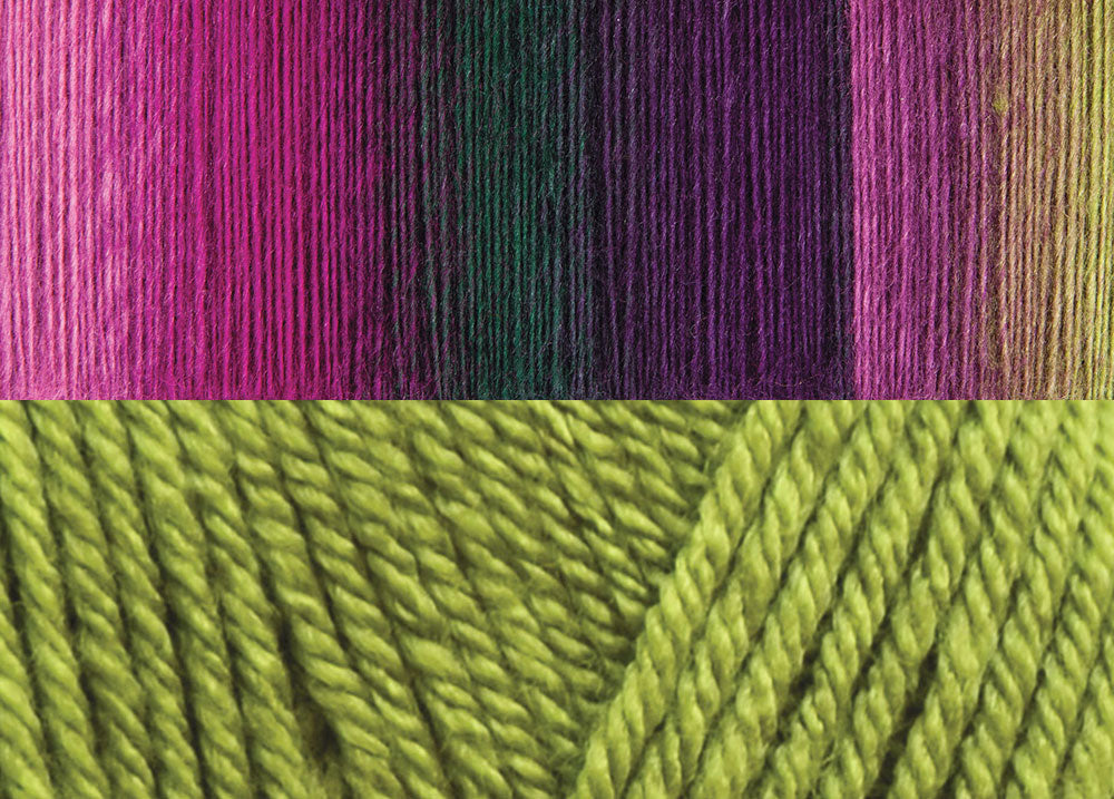 Mosaic Ridge Crochet Beanie