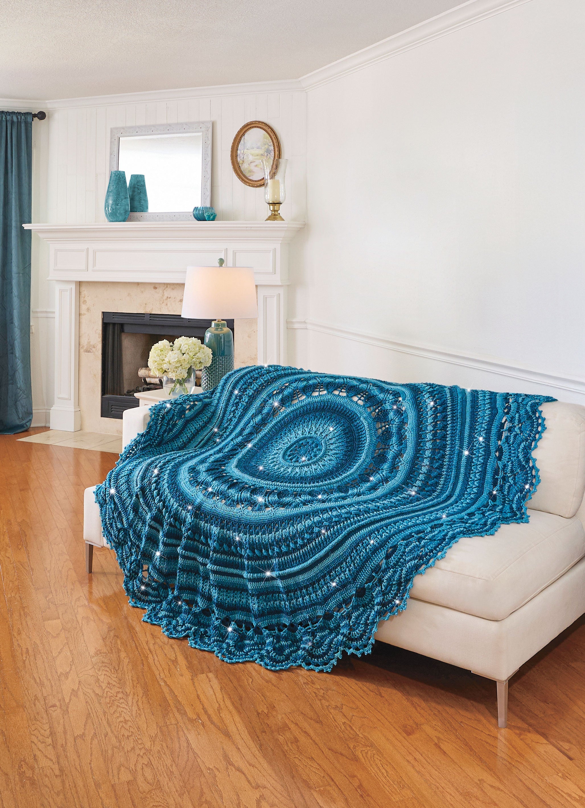 Shimmering Cut Under Pressure Afghan