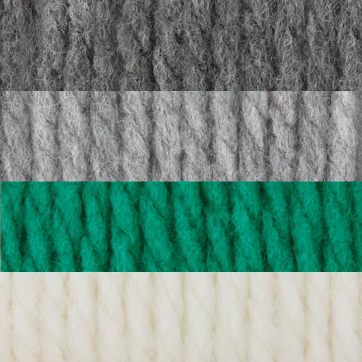 Simple Stripe Knit Blanket
