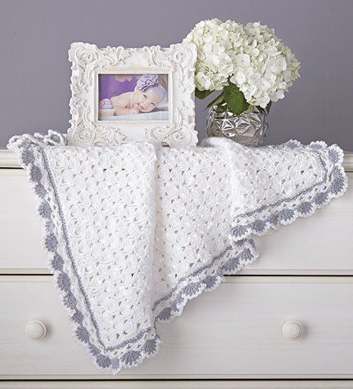 Sparkled Shells Blanket