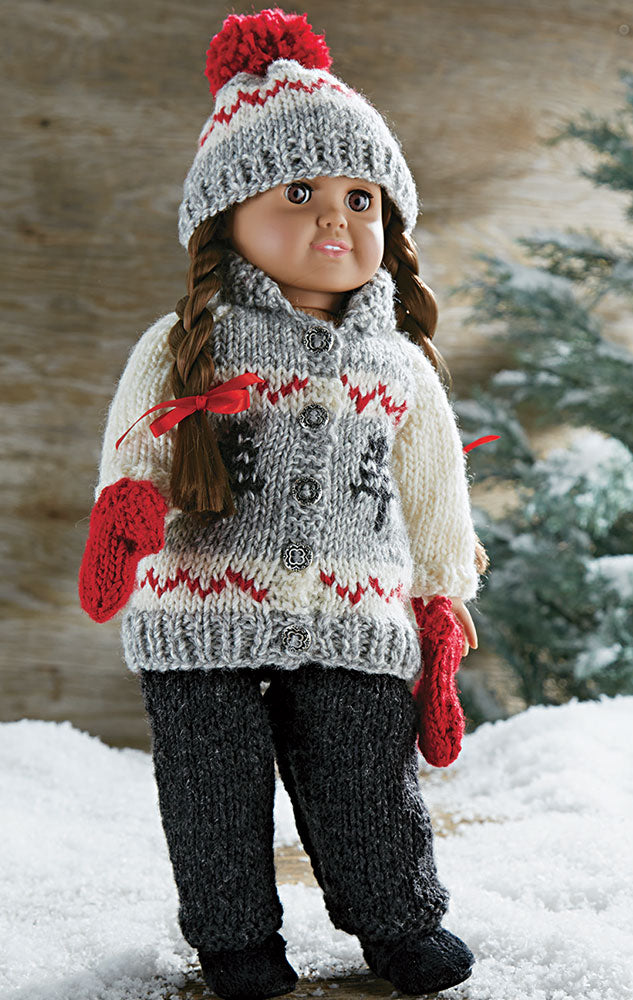 Winter Polar Bear Outfit Pattern