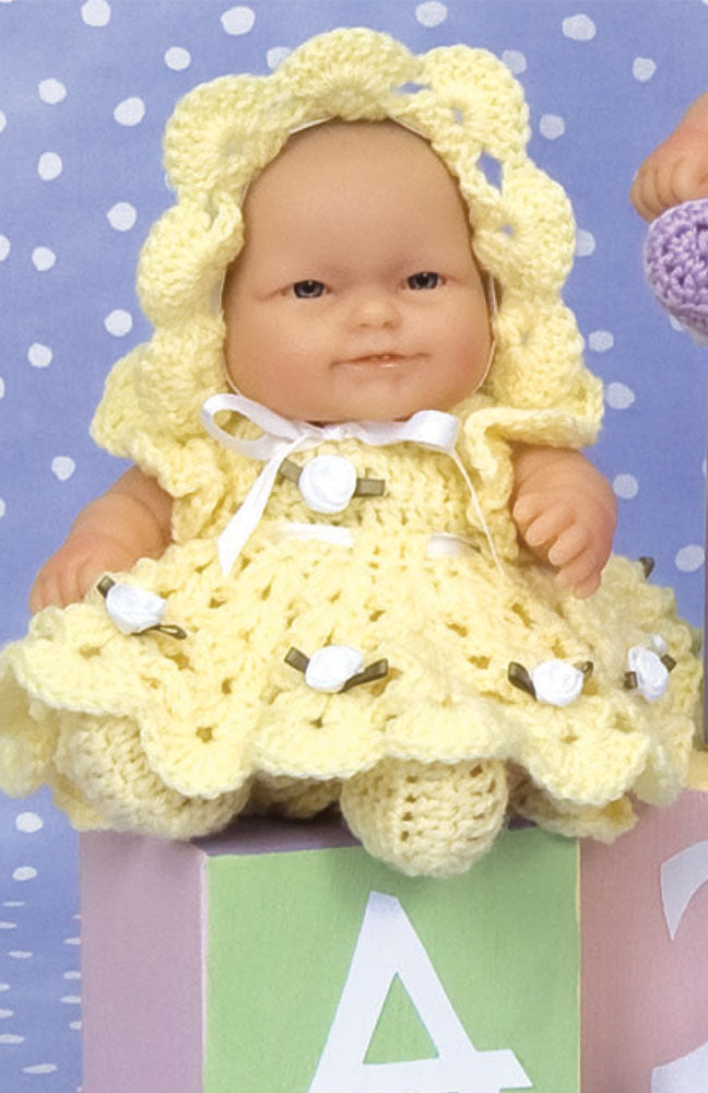Yellow Doll Dress Pattern