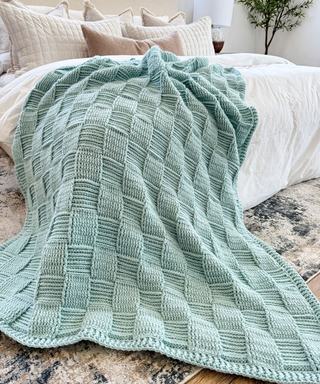 Seabreeze Basketweave Blanket