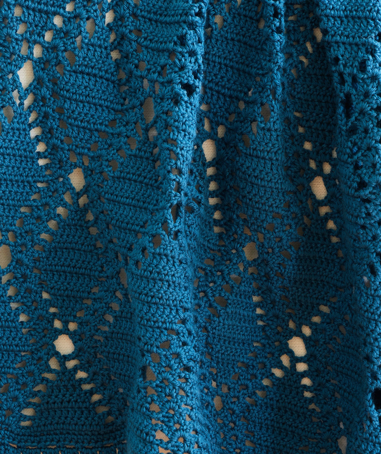 Forever Diamonds Crochet Throw
