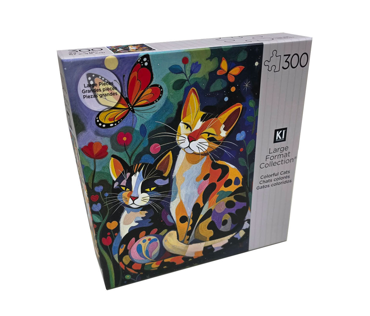 Colorful Cats Jigsaw Puzzle