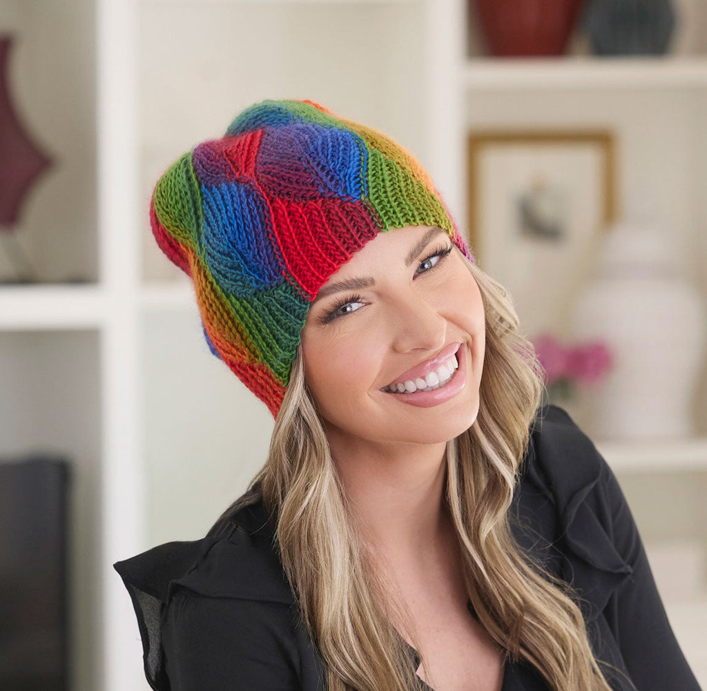 Leafy Beanie Crochet Kit