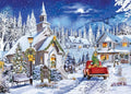 Chapel's Winter Light Jigsaw Puzzle