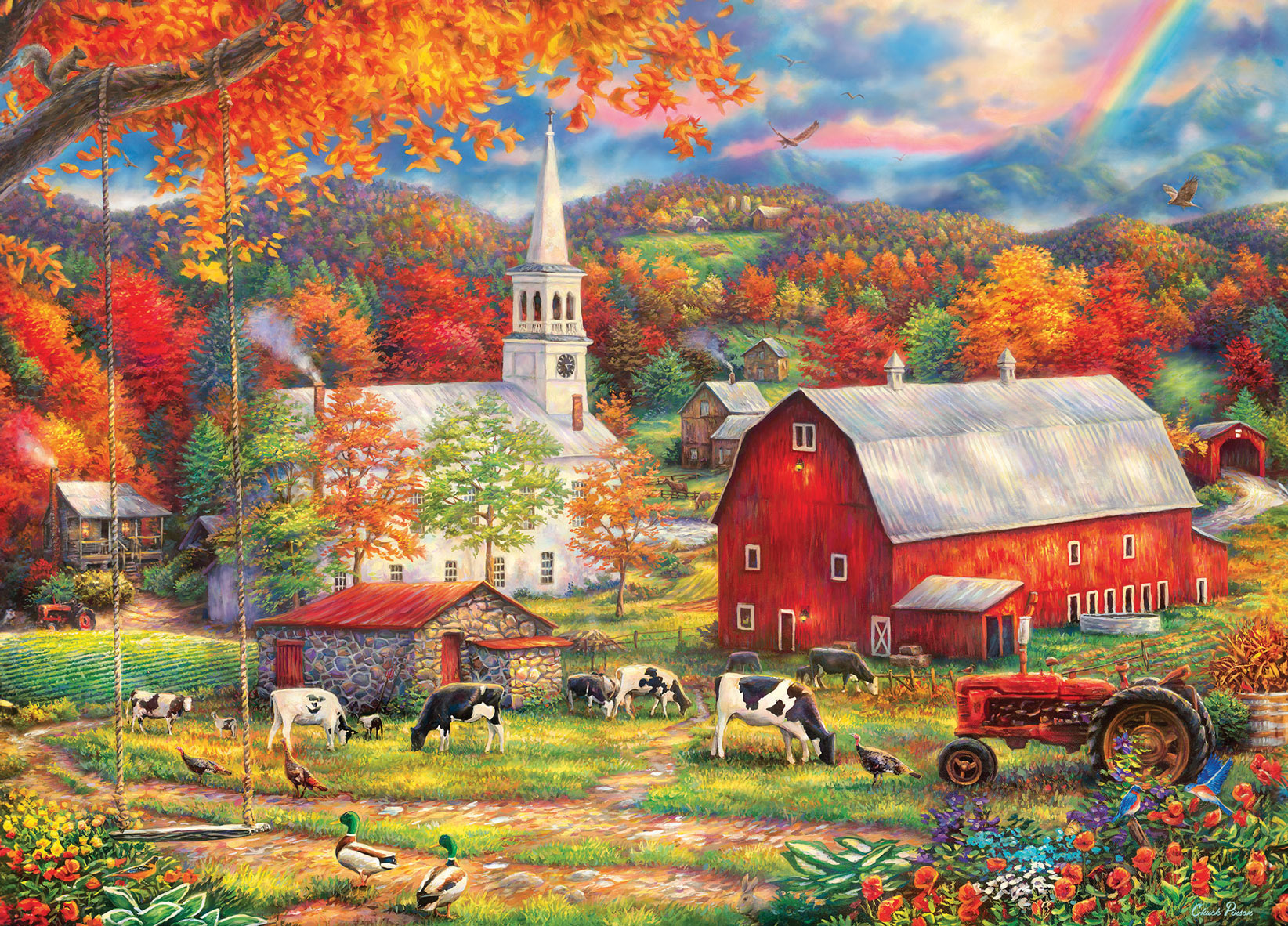Country Blessings Jigsaw Puzzle