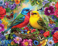Spring Birds Serenade Jigsaw Puzzle