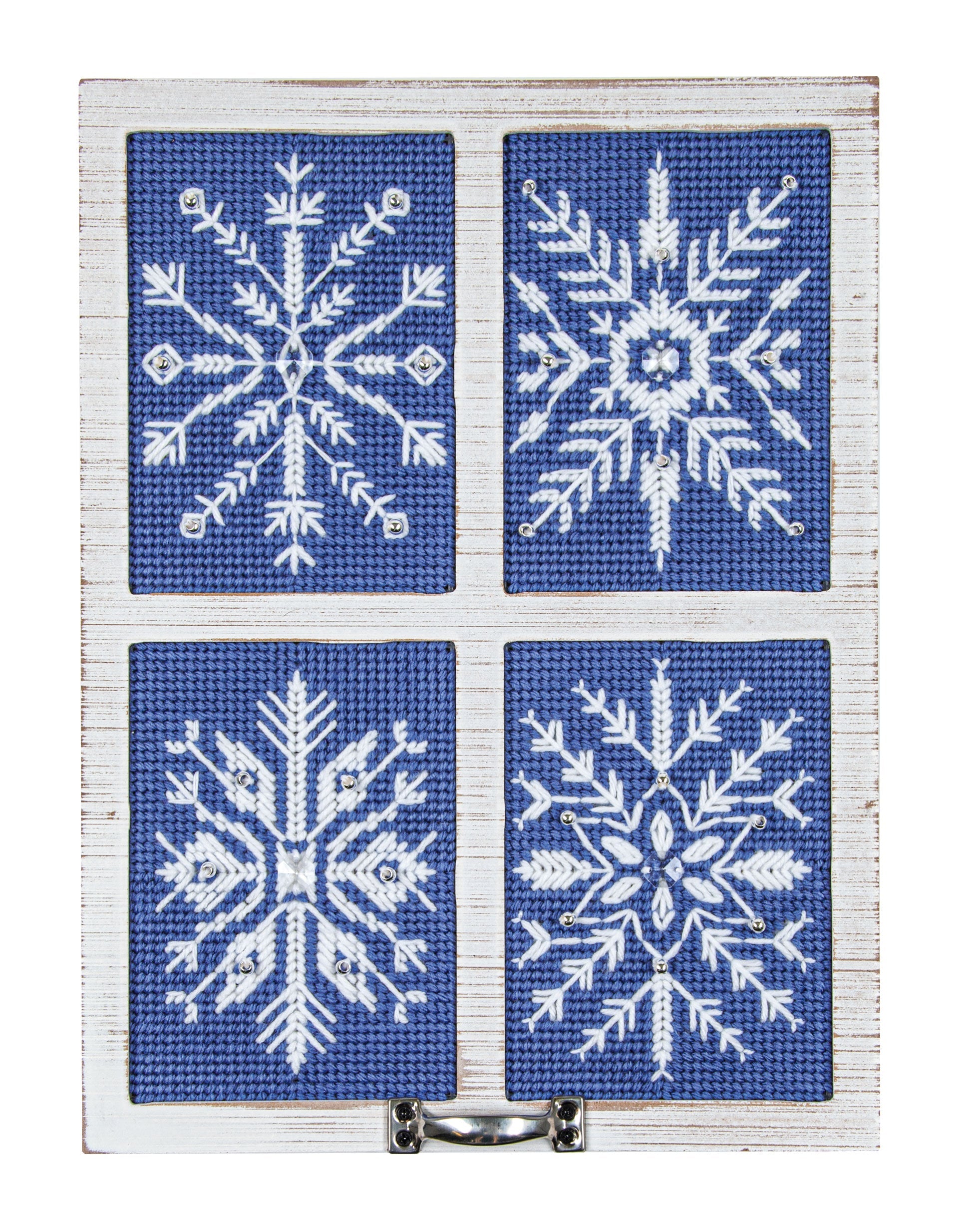 Snow Crystals Window Frame Kit