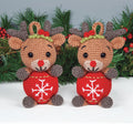 Ruby the Reindeer Crochet Set