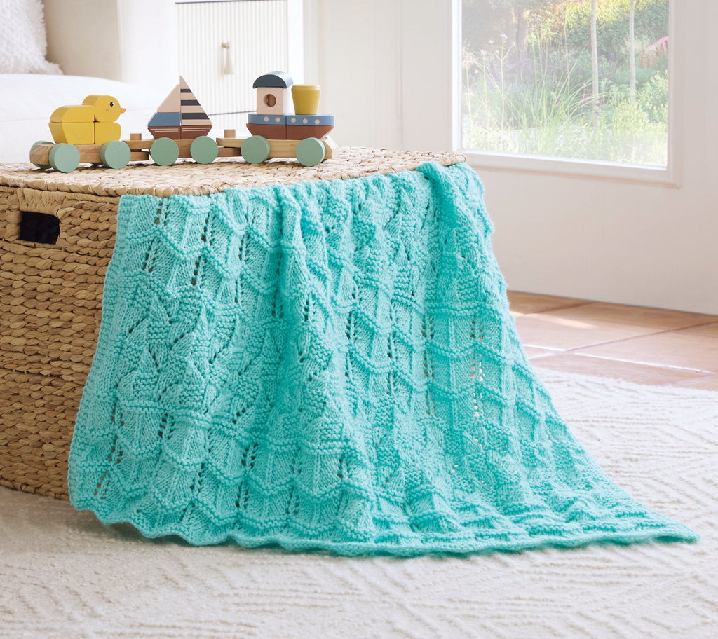 Aqua Dreams Baby Blanket