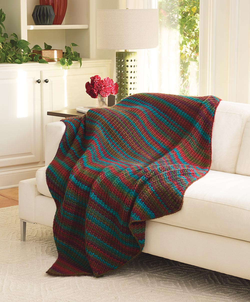 Bean & Cable Throw