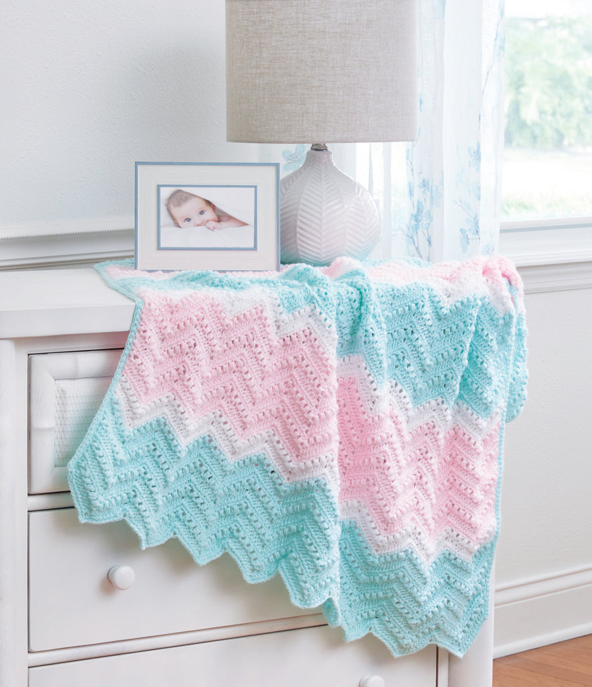Clustered Chevron Blanket