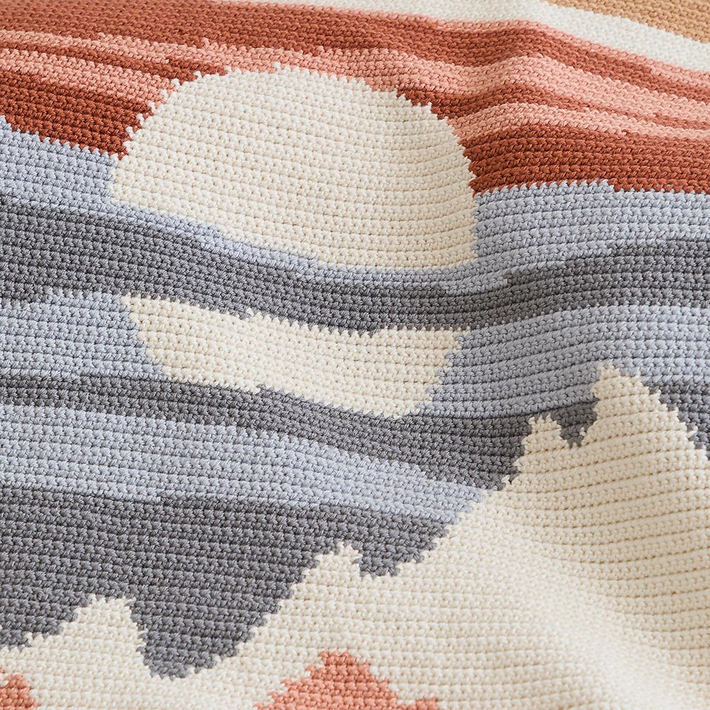 Desert Scene Afghan