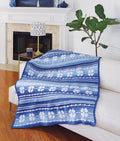 Flower Bands Blanket