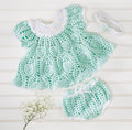 Pineapple Lace Dress and Panties