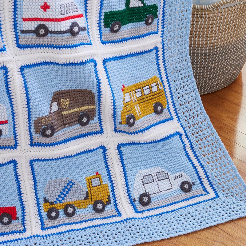 Wheels Blanket