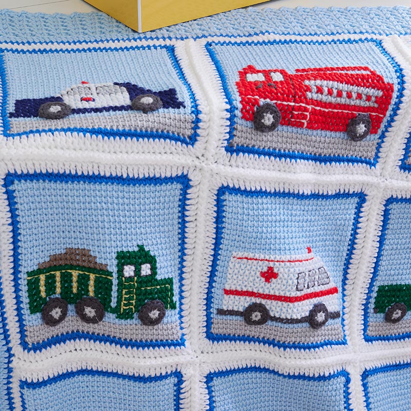 Wheels Blanket