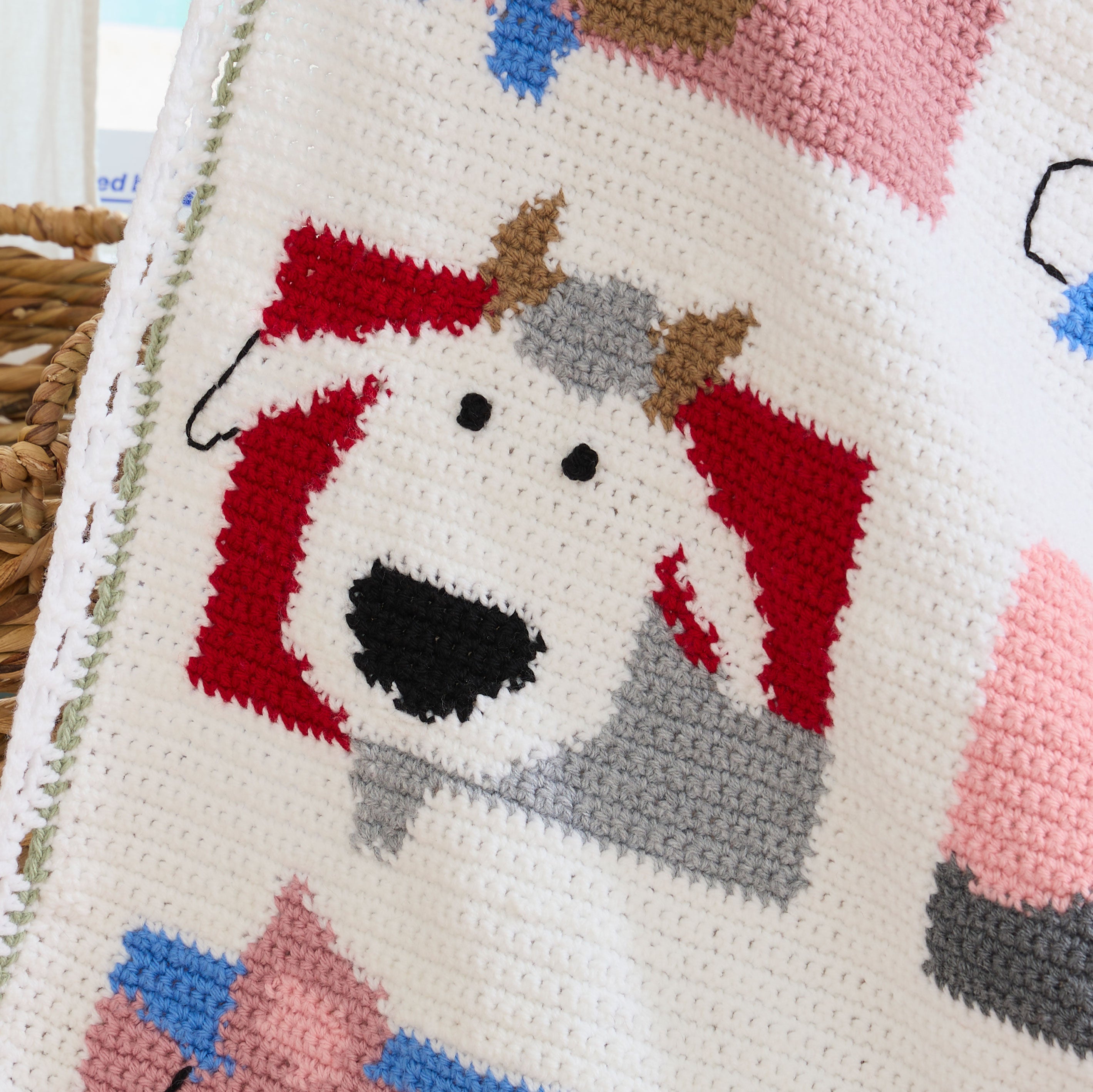 Farm Sweet Farm Baby Crochet Blanket