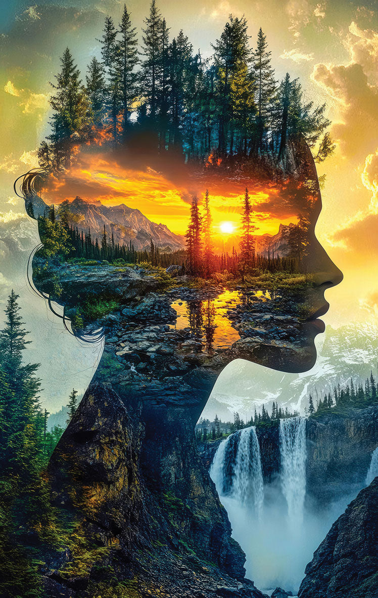 One With Nature Jigsaw Puzzle
