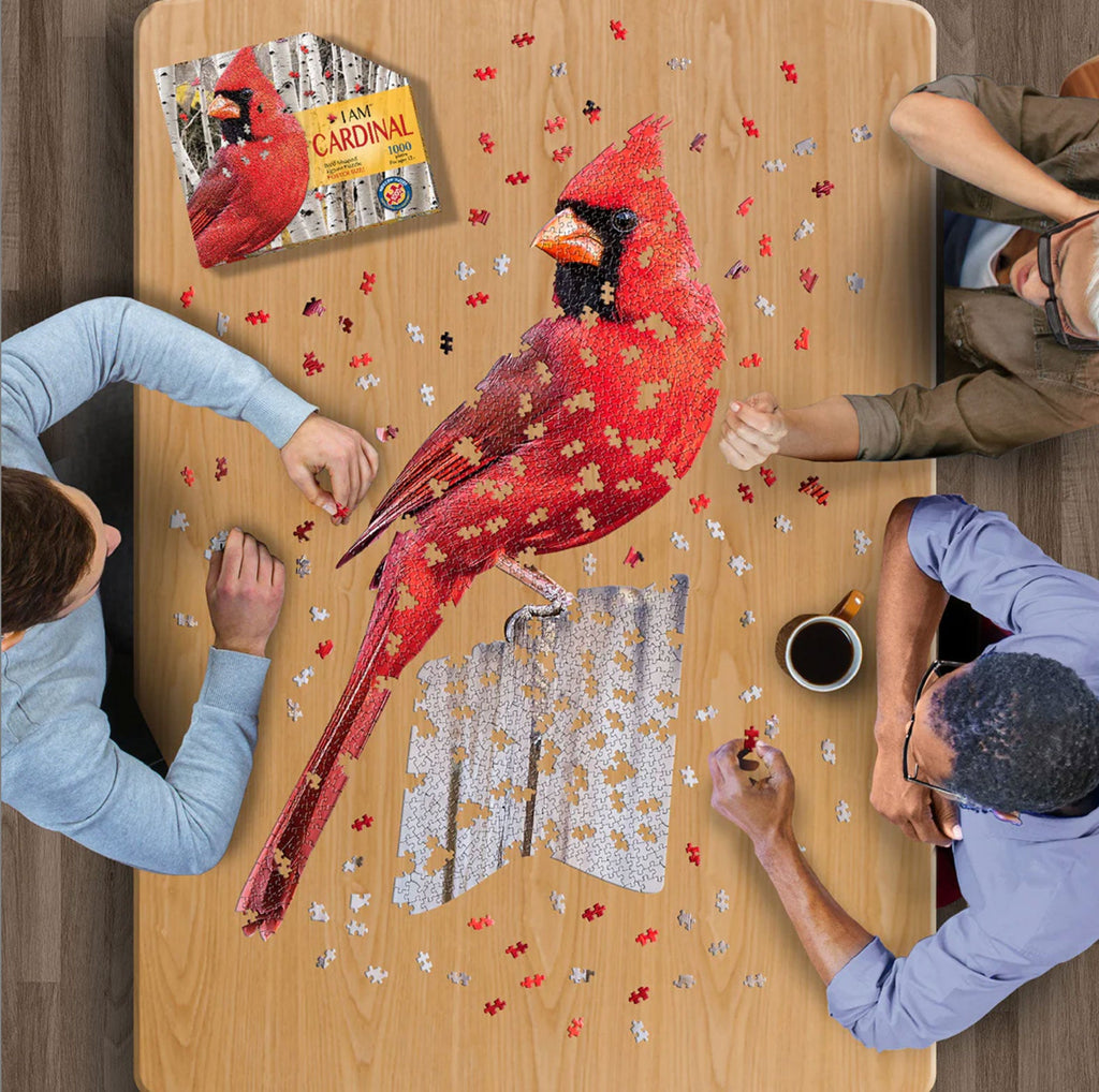 I Am Cardinal Large Jigsaw Puzzle