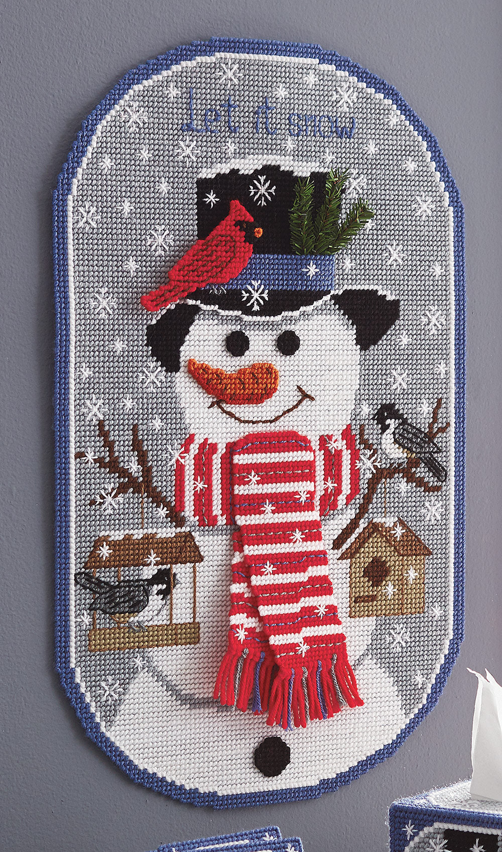 Let It Snow Plastic Canvas Ensemble