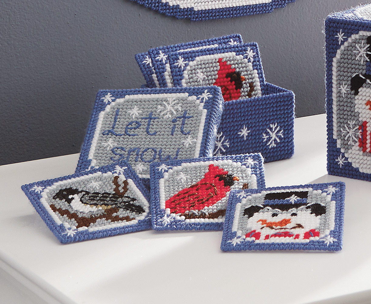 Let It Snow Plastic Canvas Ensemble