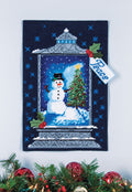Peaceful Night Wall Hanging Plastic Canvas Kit