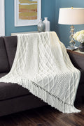 Moss Diamonds Afghan