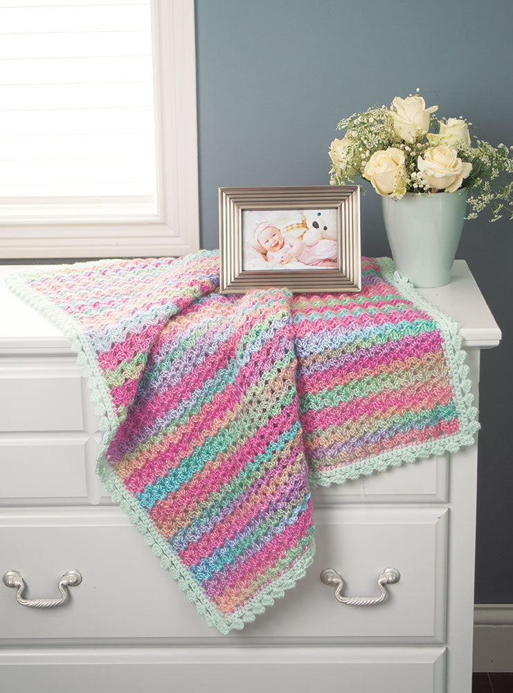Prism Colors Blanket - Rainbow & Mint