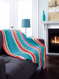 Tunisian Cable Throw