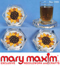 Sunflower Coasters Pattern