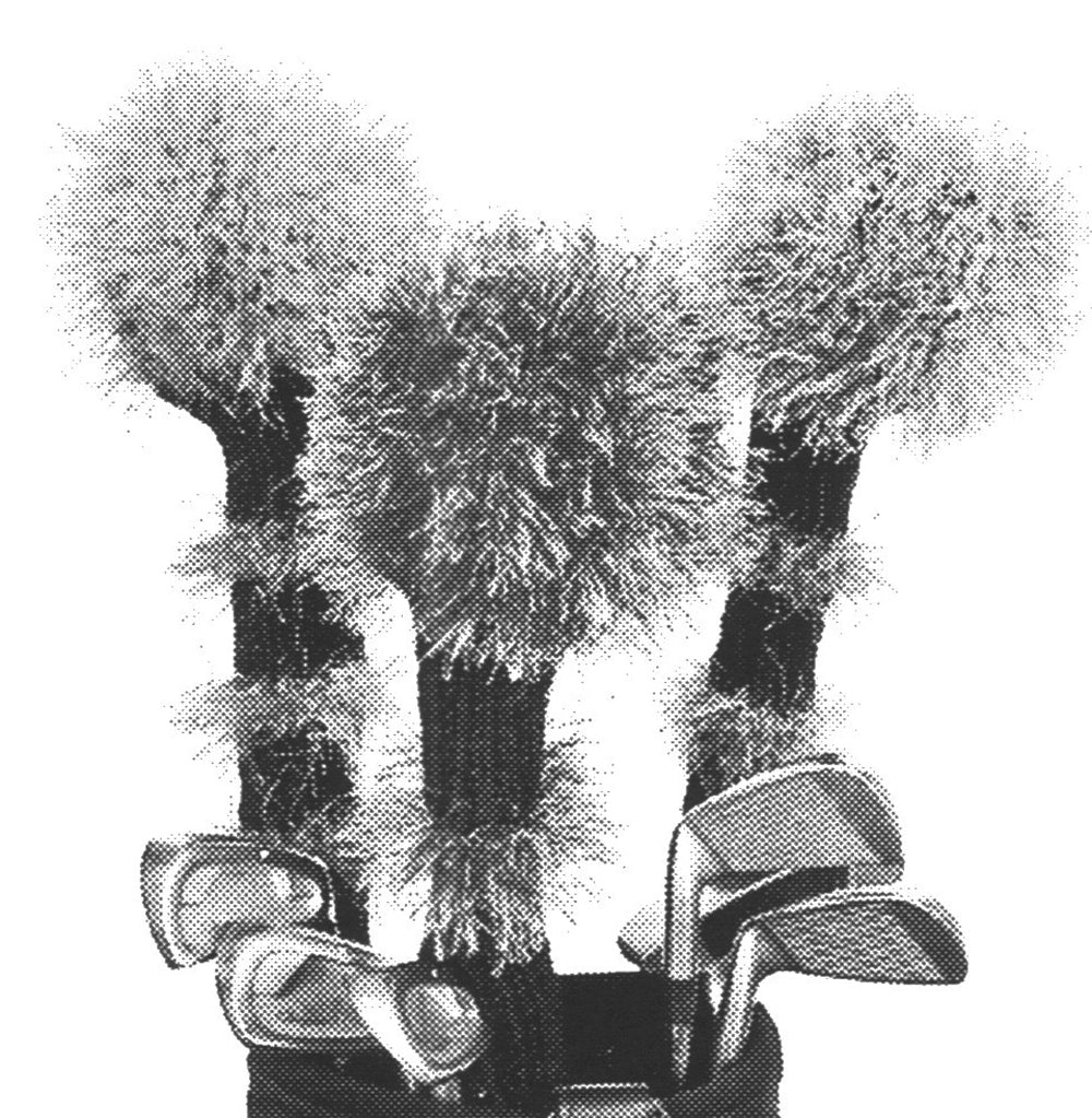 Zany Golf Club Covers Pattern
