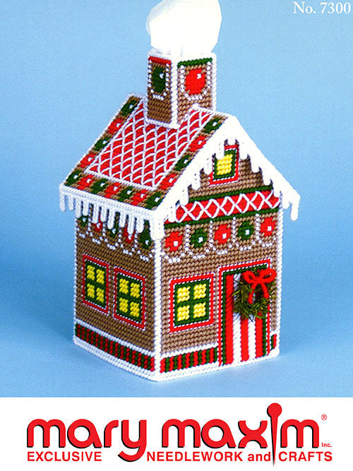 Gingerbread Tissue Box Cover Pattern