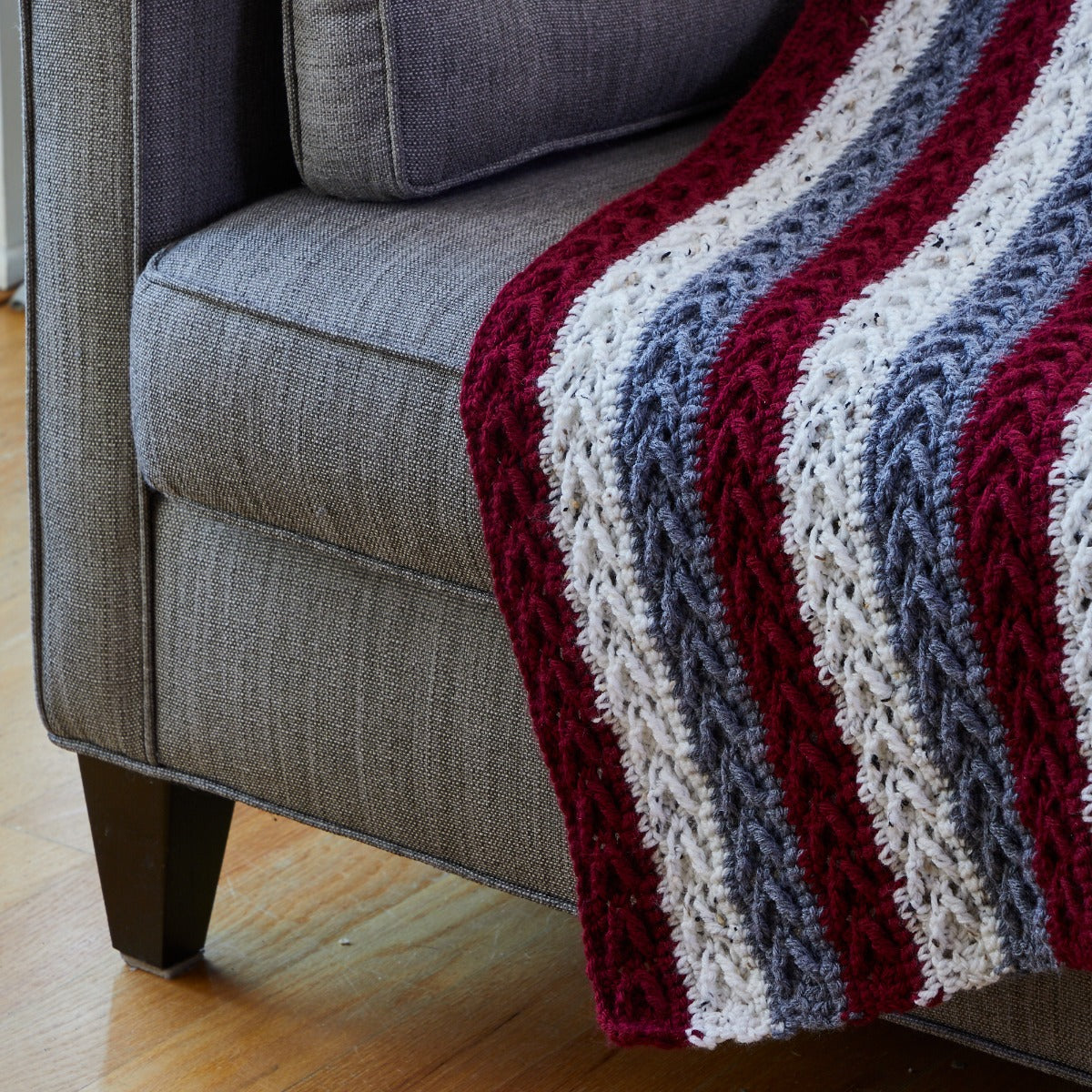 Striped Arrowhead Throw